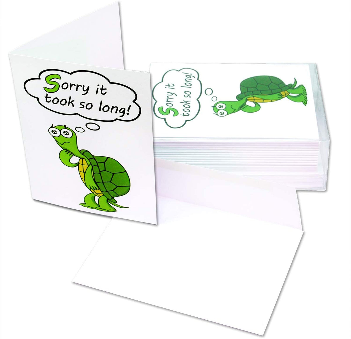  Small World Greetings Oops! Apology Sorry Cards 12 Count -  Blank Inside with White Envelopes - A2 Size 5.5 x 4.25 - Friends, Family,  Customers, and More : Office Products