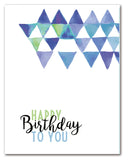Assorted Birthday Cards - Blank Inside with Envelopes - Available 12 or 24 Packs