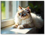 Sunlit Cat Photography Note Cards - 12 or 24 Count - Blank Inside with White Envelopes - A2 Size 5.5" x 4.25" - Perfect for Cat Lovers, Birthdays, Thank You Notes, and Everyday Use
