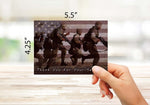 Thank You For Your Service Cards - Blank Inside with Envelopes - 5.5"x4.25" - Available in 12 or 24 Packs