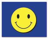 Smiley Face Note Cards-Blank Inside-5.5"x4.25"-12 or 24 Packs