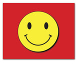 Smiley Face Note Cards-Blank Inside-5.5"x4.25"-12 or 24 Packs