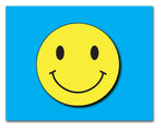 Smiley Face Note Cards-Blank Inside-5.5"x4.25"-12 or 24 Packs