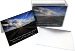 Motivational Quote Greeting Cards - Blank Inside with Envelopes - Available in 12 or 24 Packs