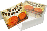 Happy Halloween Pumpkin Cards-Blank Inside with Envelopes-5.5"x4.25"-12 or 24 Packs