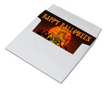 Happy Halloween Greetings Cards - Blank Inside with Envelopes - 5.5"x4.25" - Available in 12 and 24 Packs