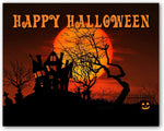 Small World Greetings Happy Halloween Cards 12 or 24 Count - Blank Inside with Envelopes - A2 Size (5.5”x4.25”) - Fall Events, Halloween Parties, and More