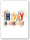 Small World Greetings Large Happy Retirement Card - Blank Inside With Envelope - 11.75" x 9" - Large Retirement Card from Group - Giant Retirement Card for Coworkers, Employees, Friends or Family