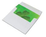 Good Luck St. Patrick's Day Greeting Cards - Blank Inside - 5.5"x4.25" - Available in 12 or 24 Packs