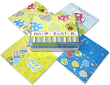 Happy Easter Cards - Blank Inside with Envelopes - 5.5"x4.25" - 12 or 24 Packs