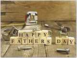 Small World Greetings Handyman’s Delight Happy Father’s Day Card - Blank Inside with Envelope - 11.75”x9” - Dads, Grandfathers, Stepfathers, Father-In-Laws, and more