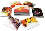 Watercolor Autumn Cards-Blank Inside with Envelopes-5.5"x4.25"-12 or 24 Packs