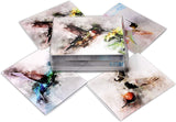 Watercolor Hummingbird Greeting Cards - Blank Inside - 5.5"x4.25" - 12 or 24 Packs