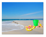 Fun Beach Greeting Cards - Blank Inside with Envelopes - 5.5"x4.25" - 12 or 24 Packs