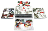 Christmas Gnomes Cards-Blank Inside with Envelopes-5.5"x4.25"-12 or 24 Packs